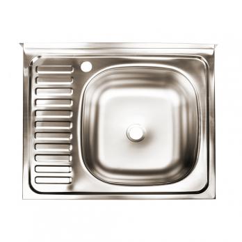 Мойка 60х50 (0,4) прав вып 1 1/2 Эконом  (глуб. 13см)