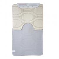 Набор ковриков д/ванной Zalel  2 пр. 60х100 (кремовый)