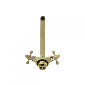 Смеситель для кухни 1/2 кер F5408-10 FRAP (выс.пов.излив, п/гайку, БЕЖЕВЫЙ, силумин)