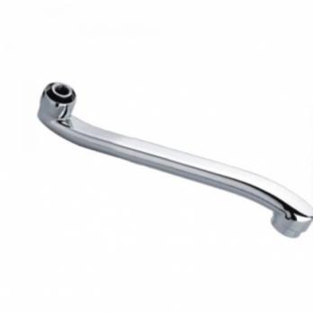 Излив для смесителя ванны L 40см FRAP F40S (S-форма, хром)