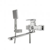 Смеситель для ванны и раковины 35к G2207 GAPPO див корп L-нос, ХРОМ