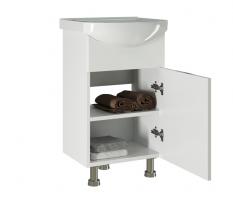 Тумба д/ванной "ЭТЬЕН-50" под раковину Элеганс 50 (Rosa) (ПВХ)