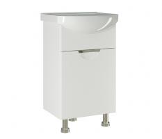 Тумба д/ванной "ЭТЬЕН-50" под раковину Элеганс 50 (Rosa) (ПВХ)