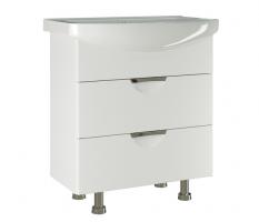 Тумба д/ванной "ЭТЬЕН-75" под раковину Элеганс-75 (Kirovit) (ПВХ)