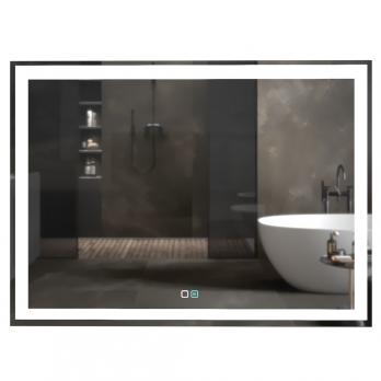 Зеркало MIXLINE "Ливия-2" 800*600 (ШВ) сенсорный выключатель, светодиодная подсветка + подогрев