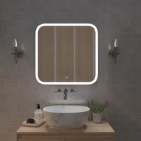 Зеркало MIXLINE "Стив-2" 700*685 (ШВ) сенсорный выключатель, светодиодная подсветка + подогрев