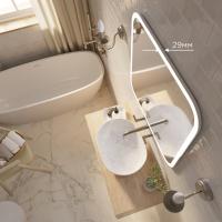 Зеркало MIXLINE "Стив-2" 700*685 (ШВ) сенсорный выключатель, светодиодная подсветка + подогрев