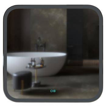 Зеркало MIXLINE "Стив-2" 700*685 (ШВ) сенсорный выключатель, светодиодная подсветка + подогрев