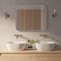 Зеркало MIXLINE "Стив-2" 800*685 (ШВ) сенсорный выключатель, светодиодная подсветка + подогрев
