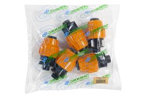 Муфта перех ПЭ с нар резьбой 40х1'' для дренажного шланга ''На Берлин'' ДЖИЛЕКС