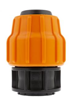 Муфта перех ПЭ с вн резьбой 51х1 1 1/2'' для дренажного шланга ''На Берлин'' ДЖИЛЕКС