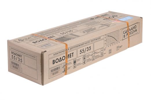 Насос погружной скважинный Водомет 55/35 ок 4'' (0,46кВт, 55л/мин, напор до 35м, кабель 10м) ДЖИЛЕКС