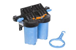 Фильтр магистральный 1'' для хол. воды 10'' 1М10''Т2 двойной ДЖИЛЕКС