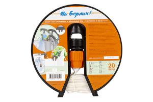 Шланг дренажный 32 ''УДАВ'' 20м на катушке с муфтой 32х1 1/2'' вн ДЖИЛЕКС