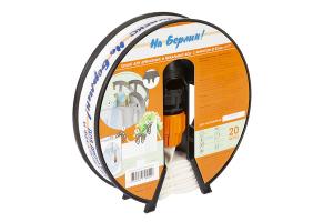 Шланг дренажный 32 ''УДАВ'' 20м на катушке с муфтой 32х1 1/2'' вн ДЖИЛЕКС