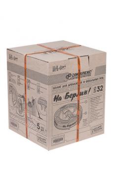 Шланг дренажный 32 ''УДАВ'' 20м на катушке с муфтой 32х1 1/2'' вн ДЖИЛЕКС