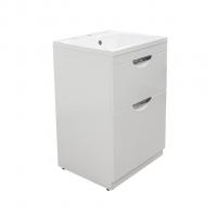 Тумба д/ванной "Атлантик-56"под рак.над ст.маш.БИЛЛ-120(MIXLINE)унив.(ПВХ)