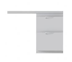 Тумба д/ванной "Атлантик-56"под рак.над ст.маш.БИЛЛ-120(MIXLINE)унив.(ПВХ)