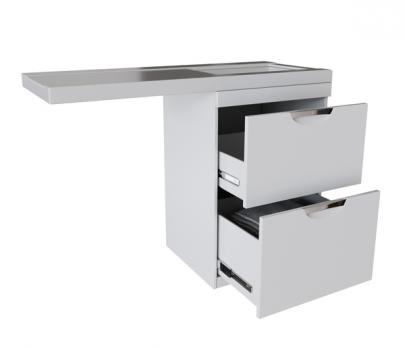 Тумба д/ванной "Атлантик-56"под рак.над ст.маш.БИЛЛ-120(MIXLINE)унив.(ПВХ)