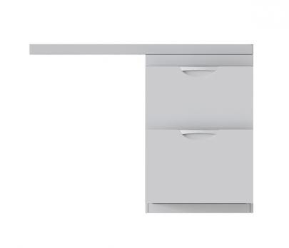 Тумба д/ванной "Атлантик-56"под рак.над ст.маш.БИЛЛ-120(MIXLINE)унив.(ПВХ)