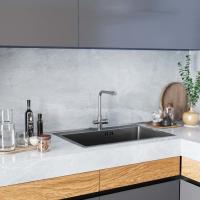 Смеситель для кухни 35k MIXLINE MLSS-0320/MLSS-3220 подкл.к фильтру, п/гайку САТИН