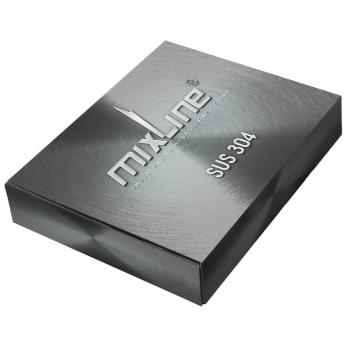 Смеситель для кухни MIXLINE MLSS-0322 моно, п/гайку САТИН