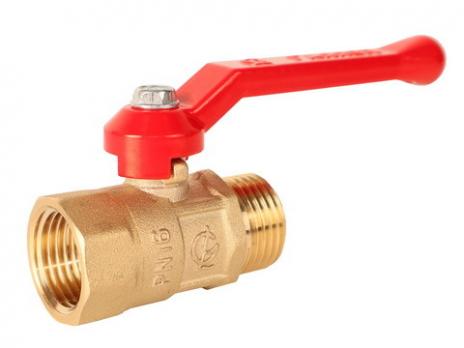 Кран шаровой 1/2'' вн/нар  рукоятка Практик  121  ГАЛЛОП