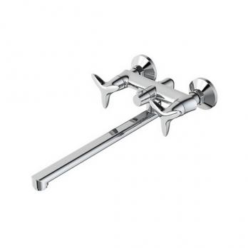 Смеситель для ванны и раковины 1/2 кер  IDDIS COPSBL2i10WA "Copter" без душ. аксессуаров ХРОМ