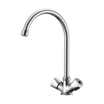 Смеситель для кухни 1/2 кер Milardo TRISB0JM05 "Tring" высокий пов излив ХРОМ