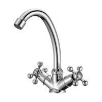 Смеситель для раковины 1/2 кер Milardo DUPSB00M01 "Duplex" пов излив ХРОМ