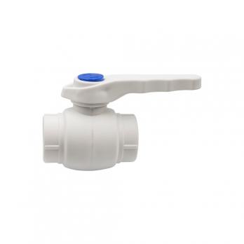 Кран шар 32 ручка PP-R EVER® plast БЕЛЫЙ (Россия)