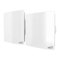 Вентилятор вытяжной D98 QUADRO 4 С с  обратным клапаном ERA