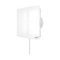 Вентилятор вытяжной D98 QUADRO 4С- 02 с обратным клапаном и тяговым выключателем ERA