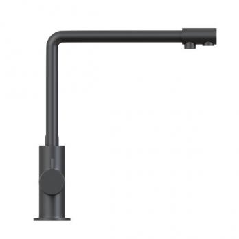 Смеситель для кухни 35k MIXLINE MLSS-03201 ЧЕРНЫЙ  подкл.к фильтру*