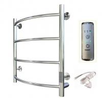 Полотенцесушитель электрический ЛЦ 60х50 4 перекл ДУГА унив подкл (скрыт подкл, таймер,208Вт) ТРУГОР