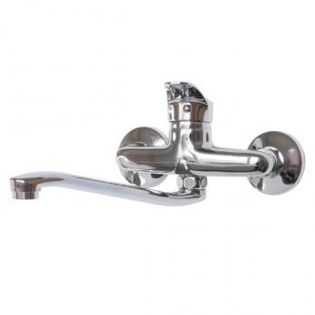 Смеситель для кухни настенный 35к F4614-В FRAP (S излив, хром, силумин)