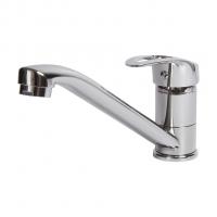 Смеситель для кухни 35к F4239-В FRAP (плоск.длин.пов. излив, п/шпильку, хром, силумин)