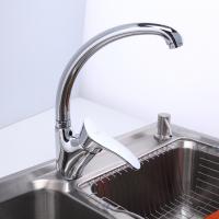 Смеситель для кухни 40к F4101-2 FRAP (выс.пов.излив, п/гайку, хром, латунь)