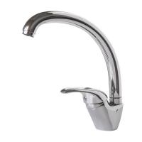 Смеситель для кухни 40к F4103 FRAP (выс.пов. излив, п/шпильку, хром, латунь)