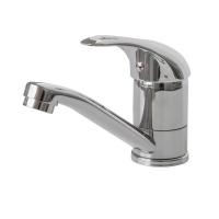 Смеситель для кухни 40к F4502-B FRAP (плоский пов.излив, п/шпильку, хром, силумин)