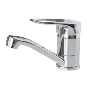 Смеситель для кухни 40к F4528-2-B FRAP (плоск.кор.пов. излив, п/гайку, хром, силумин)