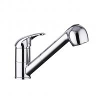 Смеситель для кухни душ 40к F6003 FRAP (ВЫДВИЖ.ЛЕЙКА 2 реж, п/шпильку, хром, латунь)