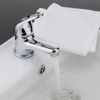 Смеситель для раковины 40к F1003 FRAP (литой, п/гайку, хром, латунь)