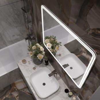 Зеркало MIXLINE "Адриана" 1000*800 (ШВ) сенсорный выключатель, светодиодная подсветка