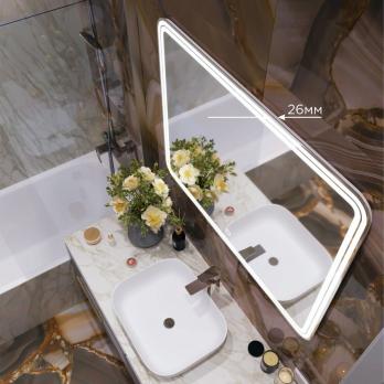 Зеркало MIXLINE "Адриана" 1000*800 (ШВ) сенсорный выключатель, светодиодная подсветка