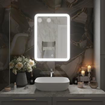 Зеркало MIXLINE "Адриана" 600*800 (ШВ) сенсорный выключатель, светодиодная подсветка