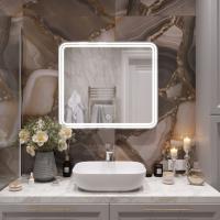 Зеркало MIXLINE "Адриана" 800*700 (ШВ) сенсорный выключатель, светодиодная подсветка