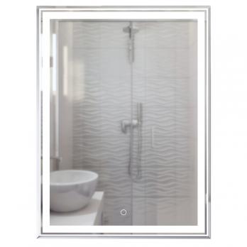 Зеркало MIXLINE "Мелис" 600*800 (ШВ) сенсорный выключатель, светодиодная подсветка