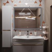 Зеркало MIXLINE "Минио" 1000*800 (ШВ) сенсорный выключатель, светодиодная подсветка