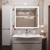 Зеркало MIXLINE "Минио" 900*800 (ШВ) сенсорный выключатель, светодиодная подсветка